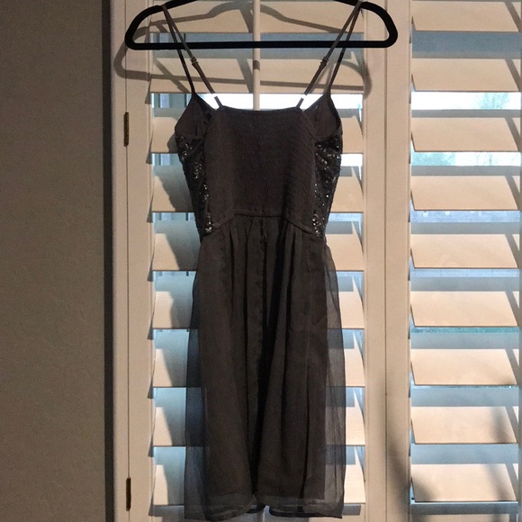 Hollister gray sequined dress - Picture 5 of 5